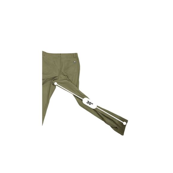 The North Face Men's Cargo Pants Size 30 Moss Green Functional Pockets - Picture 5 of 6